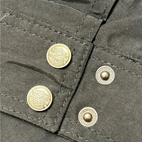 Harley Davidson Women’s Black Moto Jacket Size M - Picture 3 of 7